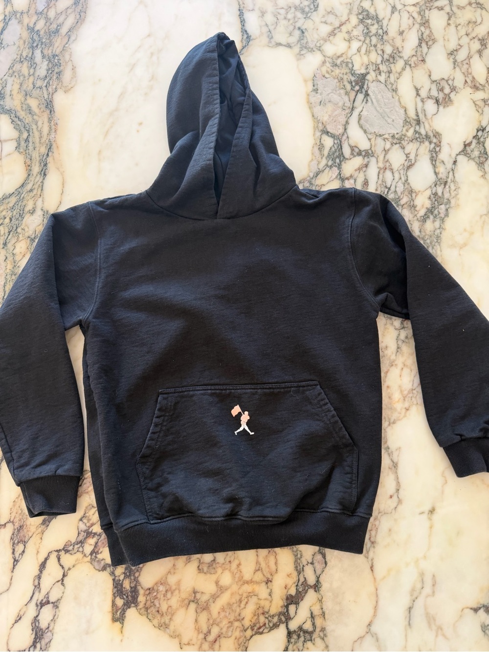 Baseballism Youth Black Hoodie Sweatshirt - size M - Picture 3 of 5